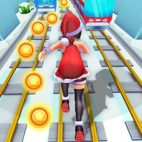 Subway Santa Princess Runner – Endless Holiday Runner