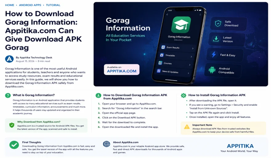 How to Download GORAG APK for Android – Latest Version | Appitika